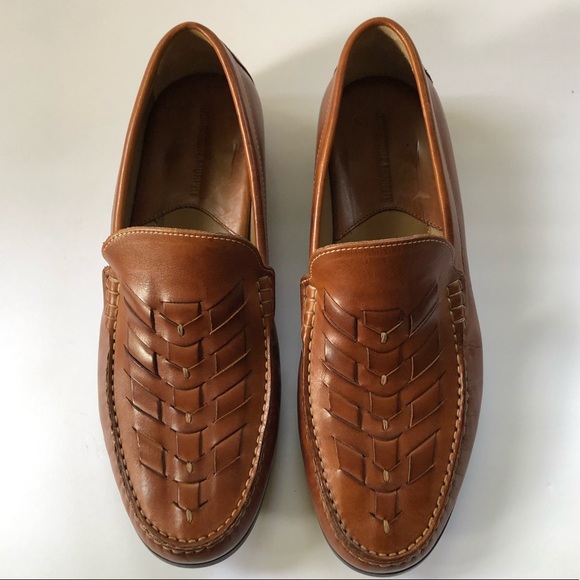 johnston and murphy woven loafer